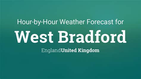 Bradford, Bradford, United Kingdom Hourly Weather .